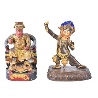 Two (2) Vintage Asian Figurines