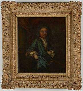 Continental School Portrait of a Gentleman 18th c.