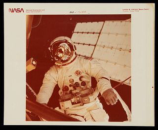 Skylab 3 Lousma Red Letter NASA Kodak Print