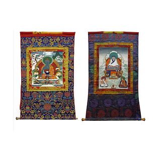 Tibetan Tangka Tapestries
