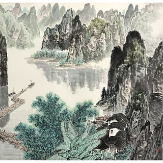 Antique Chinese Watercolor