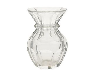 A Baccarat crystal vase