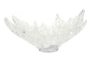 A Lalique "Champs-Elysees" crystal bowl