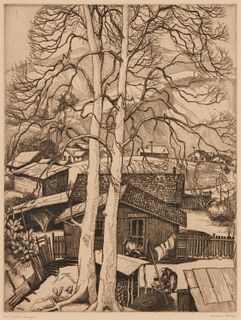 Cornelis Botke (1887-1954, Santa Paula, CA)