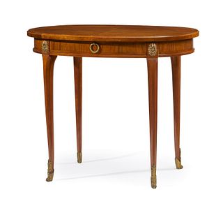 A French satin wood table