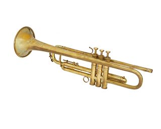 An F. Besson Paris trumpet