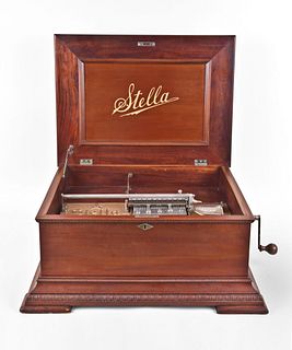 A Mermod Freres Stella No. 150 15 1/2 inch disc music box