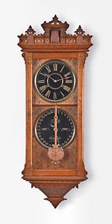 Ithaca Calendar Clock Co., Ithaca, NY, No. 5 1/2 Hanging Belgrade