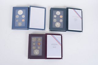 Nine Collector's U.S. Coin Sets