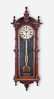 Rare Welch, Spring & Co. Regulator No. 7 or Hanging Patti Clock