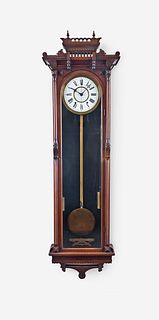 Welch, Spring & Co. Regulator No. 8 Hanging Clock