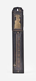 A small, late 19th century Japanese Wadokei or pillar clock
