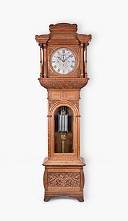 E. Howard & Co. Chiming Hall Clock