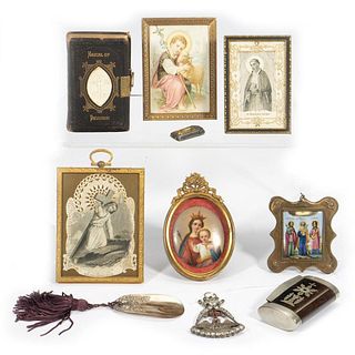 Collection of 10 Small Devotional Objects/Misc.