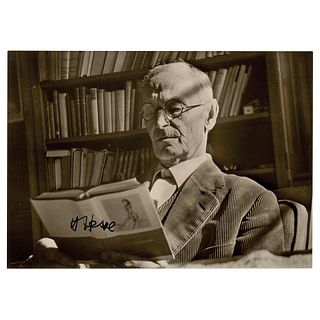 Hermann Hesse Signed Photograph