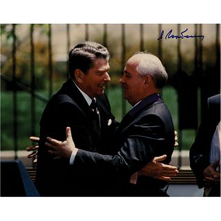 Mikhail Gorbachev Signed Photograph