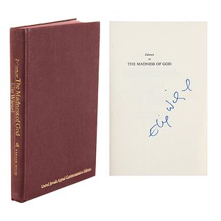 Elie Wiesel Signed Book