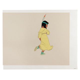 Tiger Lilly production cel from Peter Pan