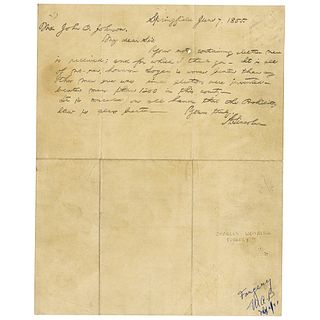 Charles Weisberg: Abraham Lincoln Forged Handwritten Letter