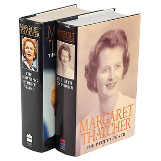 Margaret Thatcher (2) Signed Books