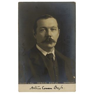 Arthur Conan Doyle Signed Photograph