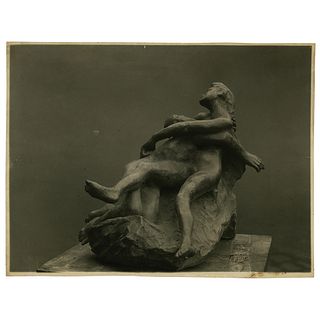 Auguste Rodin Signed Photograph
