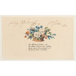 Franz Schubert Signature