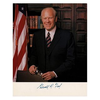Gerald Ford Signed Photograph