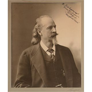 William F. 'Buffalo Bill' Cody Signed Oversized Photograph