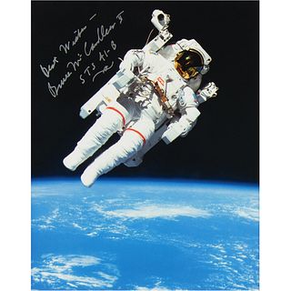 Bruce McCandless Signed Photograph