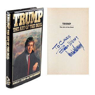 Donald Trump Signed Book
