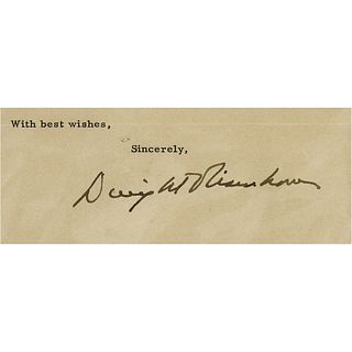 Dwight D. Eisenhower Signature