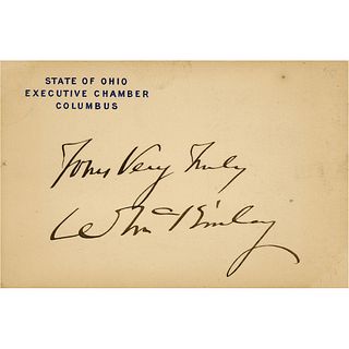 William McKinley Signature