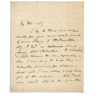 John F. W. Herschel Autograph Letter Signed