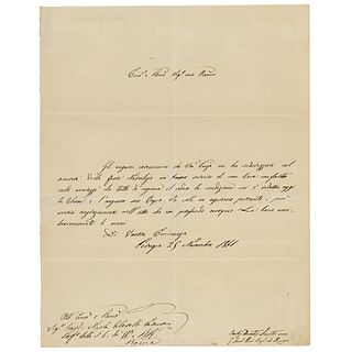 Pope Leo XIII Autograph Letter Signed