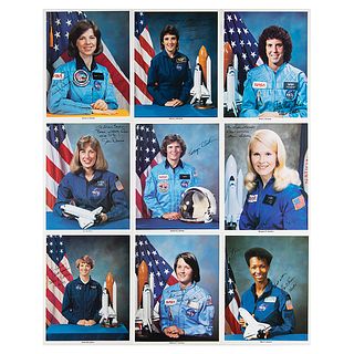 Women Astronauts (9) Signed Photographs