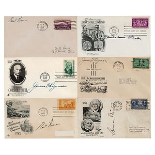 Supreme Court Justices (6) Signed Commemorative Covers