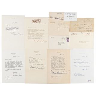 First Ladies (9) Signed Items