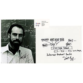 Vint Cerf (3) Signed Items