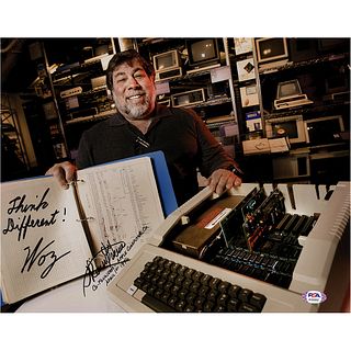 Apple: Wozniak and Wayne Signed Photograph