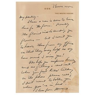 Dwight D. Eisenhower Autograph Letter Signed as President