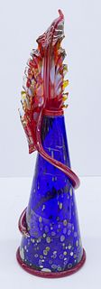 Dale Chihuly ''Midnight Blue Piccolo'' 1999 Glass