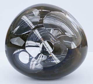 David Schwarz ''Z.A.O.F. 1-20-87'' 1987 Glass