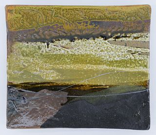 David Shaner ''Landscape Slab'' Stoneware