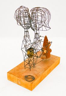 Joe Police ''Chatter Box'' Kinetic Sculpture
