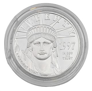 Platinum Proof, $100, 1.005 t.oz. Liberty.