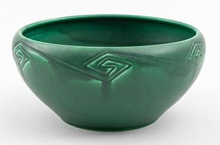 Rookwood Matte Green Glazed Bowl, 1903