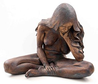 Louis Mendez "Dianne" Stoneware Sculpture