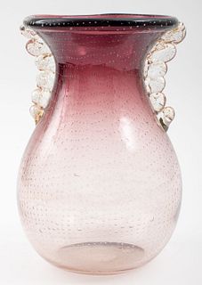Ercole Barovier Attr. Murano Art Glass Vase