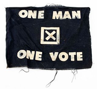 American "One Man, One Vote" Civil Rights Flag